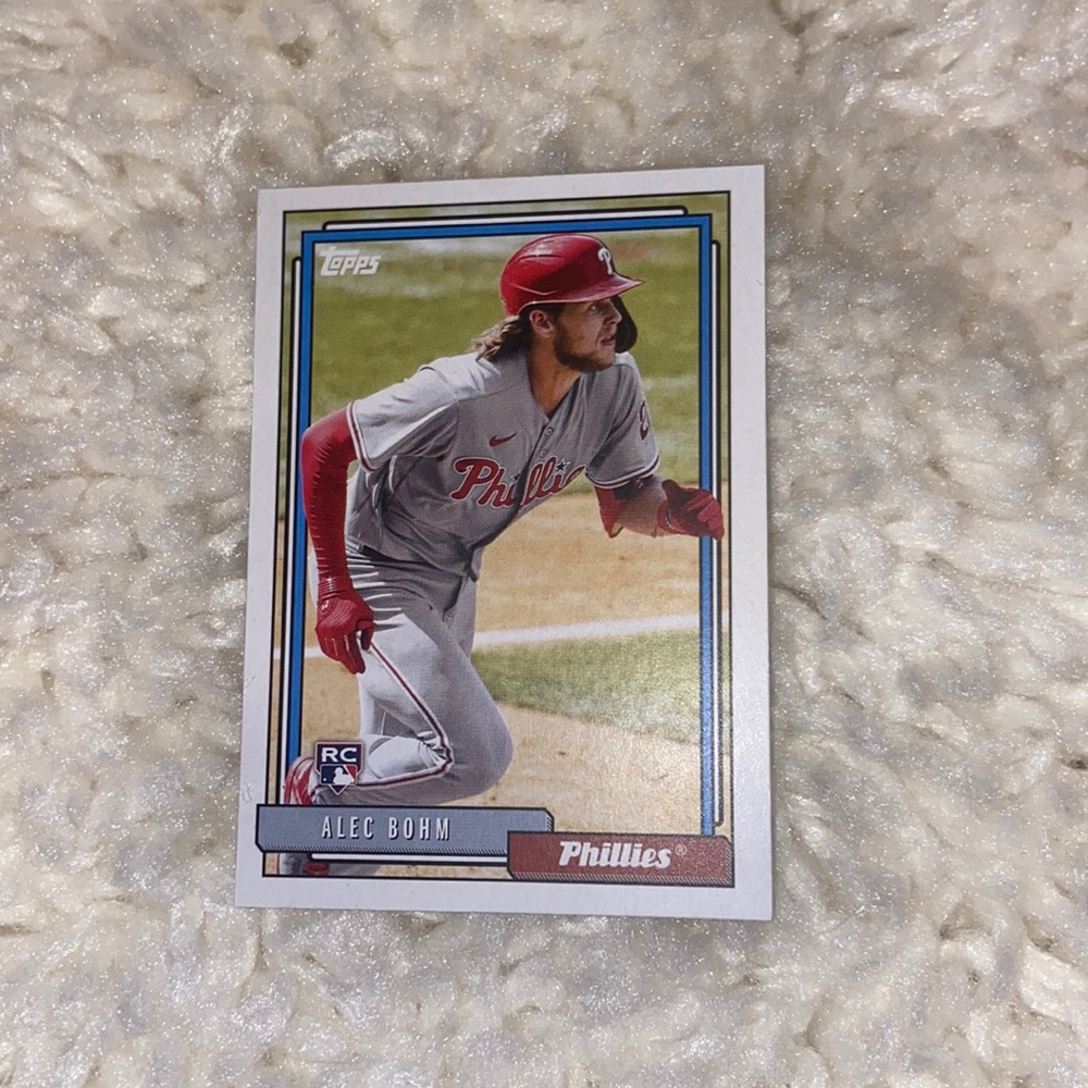 ROOKIE ALEX BOHM CARD FLASH SALE